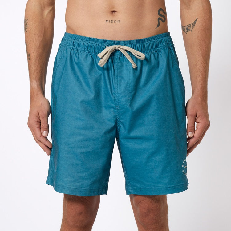 Mystic The Volley Hybrid Short Ocean