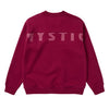 Mystic Profile Crew Sweat Berry
