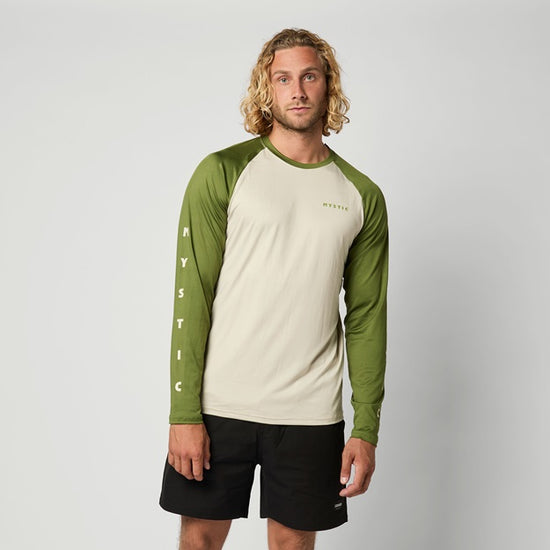 Mystic Bolt Langarm Quickdry Moss