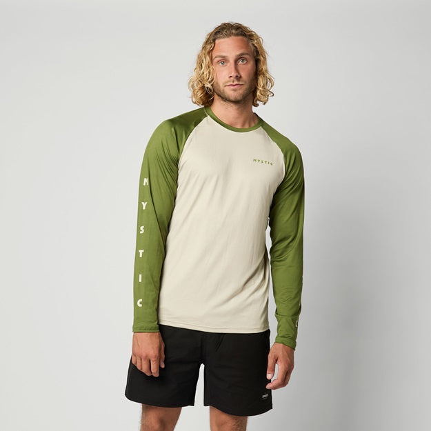 Mystic Bolt Langarm Quickdry Moss