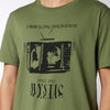 Mystic Broadcast Tee Dark Olive