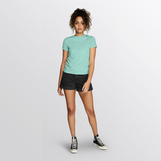 Mystic Brand Tee Women Paradise Green