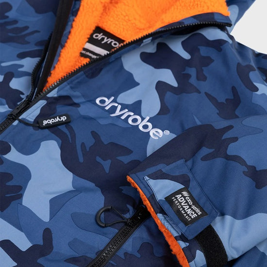 Dryrobe Advance LS Poncho Camouflage Blue