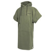 Mystic Poncho Velours Artwork Olive Green