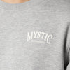 Mystic Ethos Crew Sweat Light Grey Melee