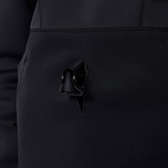 Mystic Fulmar Neoprene Hoodie 3/2mm Black