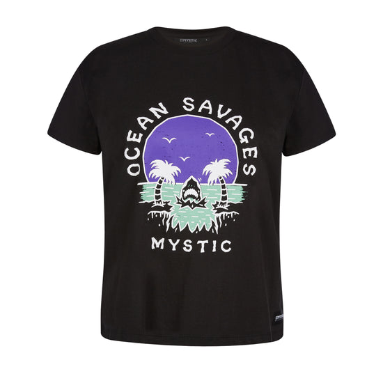 Mystic Sundowner Tee Women Black