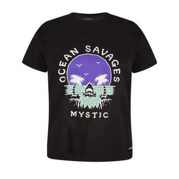Mystic Sundowner Tee Women Black