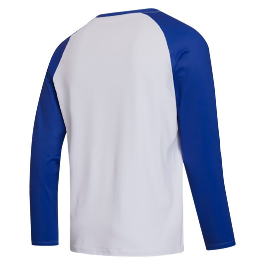 Mystic Bolt L/S Quickdry Blue White