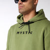 Mystic Icon Hood Sweat Dark Olive