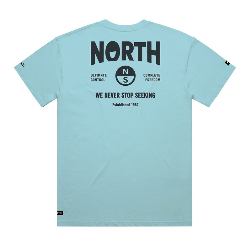 North Origin T-Shirt Waterspout von Hinten