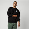 Mystic Fjord Crew Sweat Black