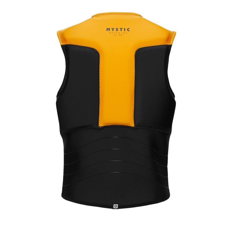 Mystic Block Impact Vest Fzip Retro Orange