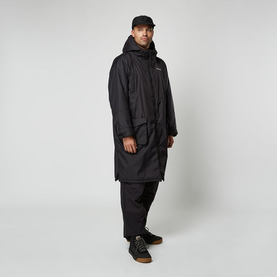 Mystic DTS Poncho Jacket Black