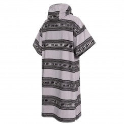 Mystic Poncho Velour Cool White