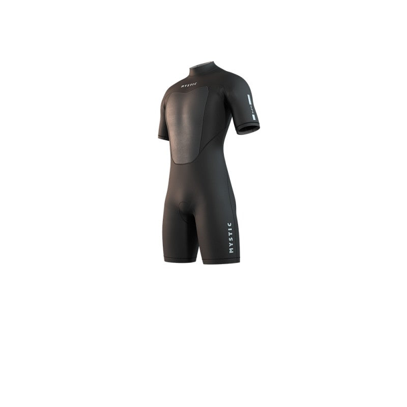 Mystic Brand Shorty 3/2mm Bzip Flatlock Black
