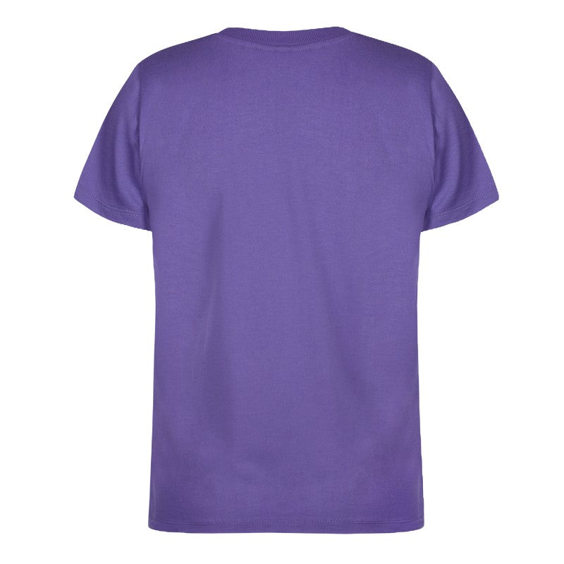 Mystic Brand Tee Women Big Logo Purple