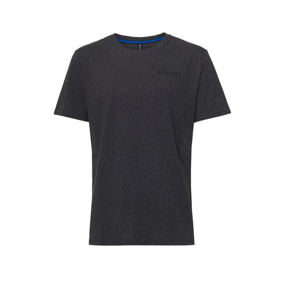North Sails Logo T-Shirt Asphalt Melee