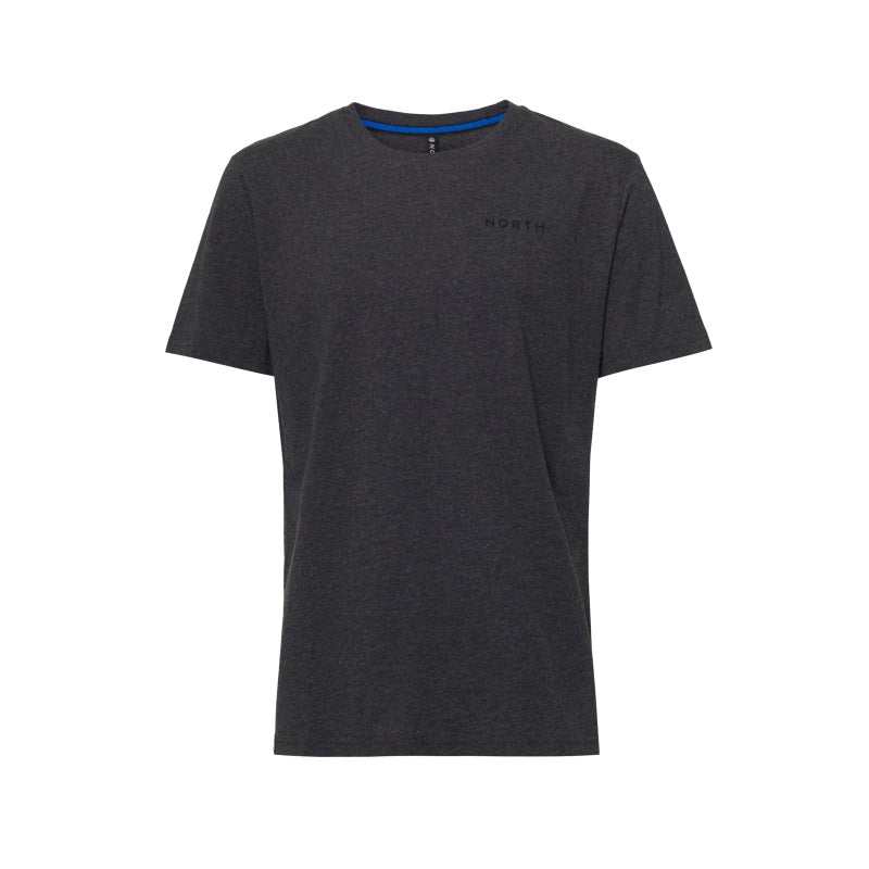 North Sails Logo T-Shirt Asphalt Melee