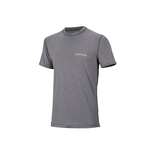Manera Wetshirt Sunshell Kurzarm Pewter