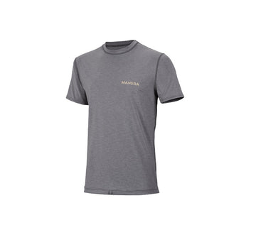 Manera Wetshirt Sunshell Kurzarm Pewter