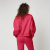 Mystic Dropped Shoulder Crew Sweat Women Bubblegum