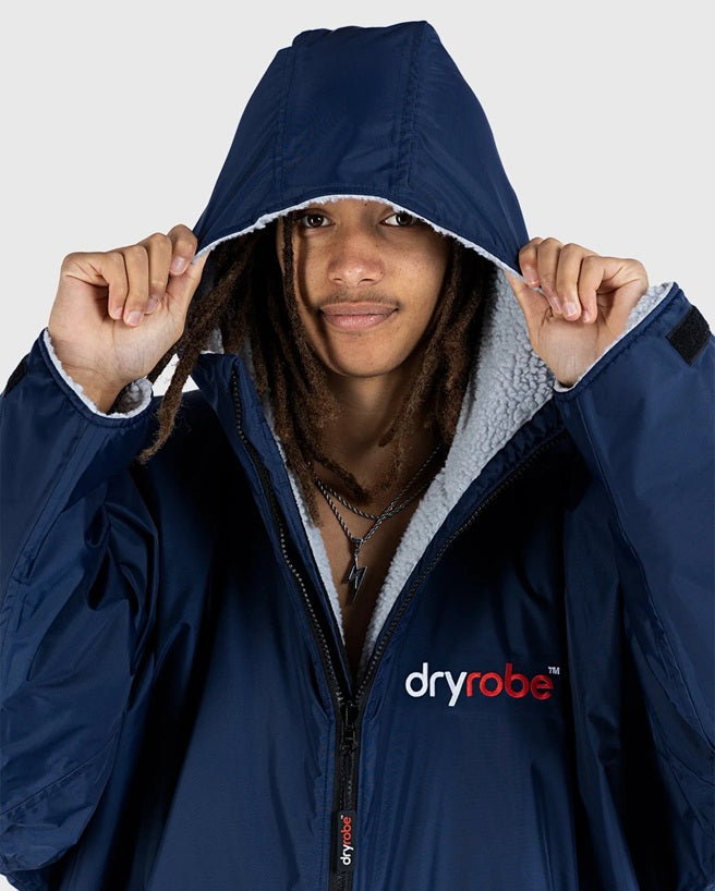Dryrobe Advance LS Poncho Navy Grey