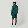 Mystic Rooted Hood Sweat Teal
