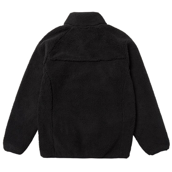 Mystic DTS Teddy Zip Thru Sweat Black