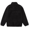 Mystic DTS Teddy Zip Thru Sweat Black