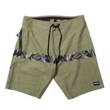 Mystic Intuition High Performance Boardshort Olive Green