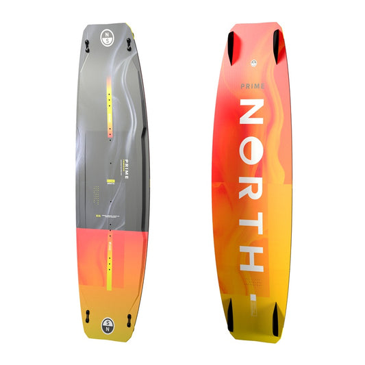 North Prime TT Board 2026 Black Orange Flash