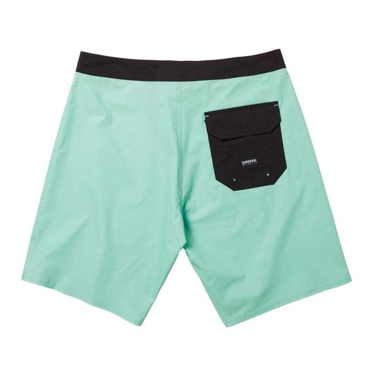 Mystic Brand Movement Boardshort Paradise Green von hinten