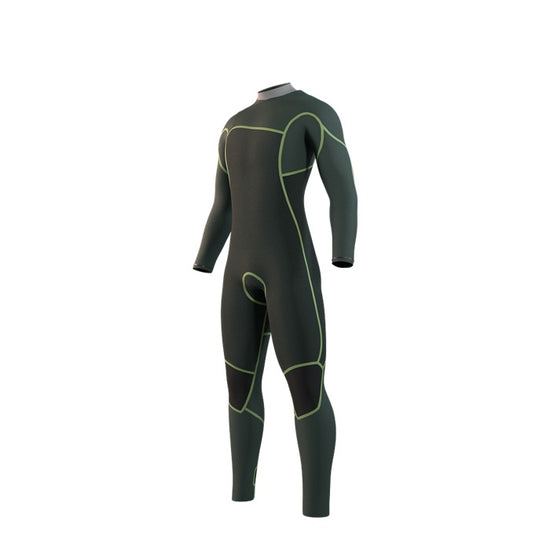 Mystic Evolve Fullsuit 4/3mm Fzip Men Black