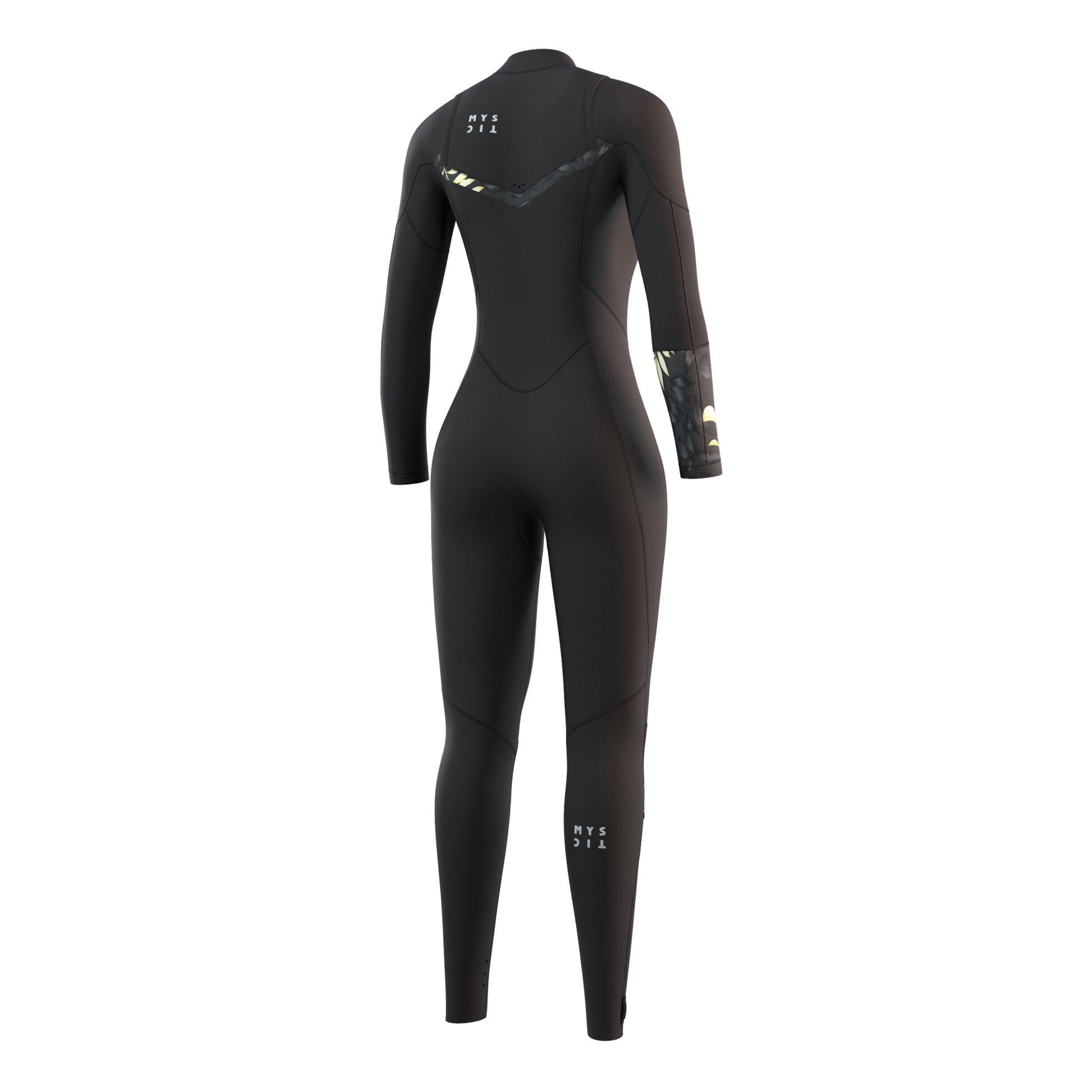 Mystic Dazzled Fullsuit 5/3mm Double Fzip Women 2023 Black