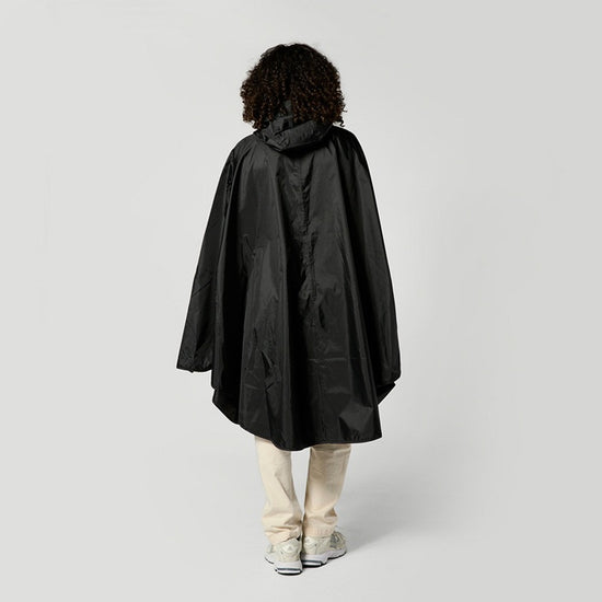 Mystic Rain Poncho Black
