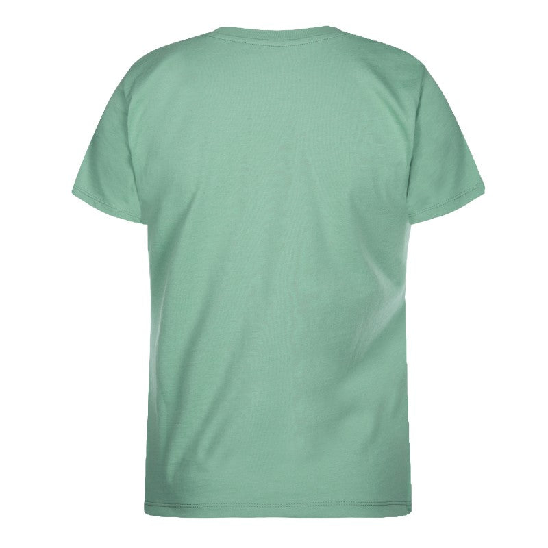 Mystic Brand Tee Women Big Logo Seasalt Green