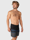Brunotti Paitor-Stripe Men Boardshort Black
