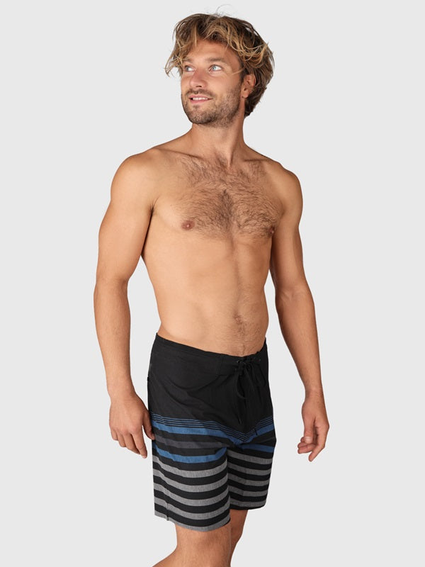 Brunotti Paitor-Stripe Men Boardshort Black