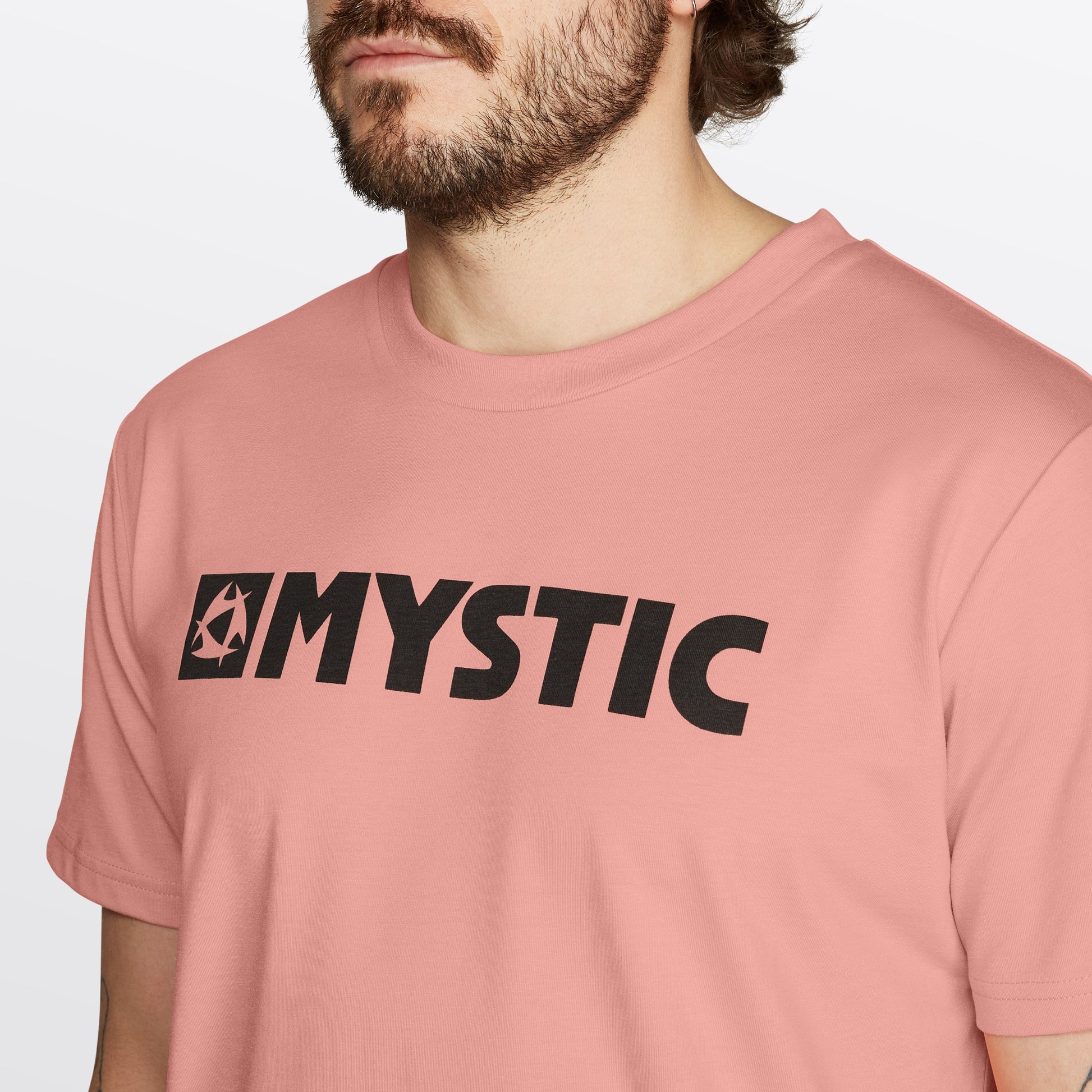 Mystic Brand Tee Soft Coral L
