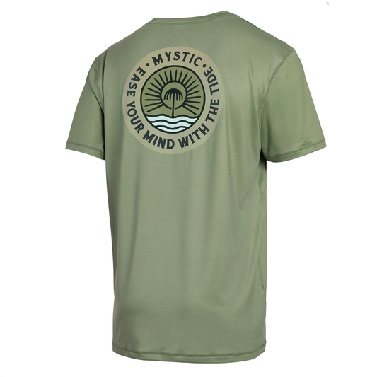 Mystic Ease SS Rashvest Olive Green