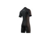 Mystic Marshall Shorty 3/2mm Fzip Black Grey