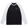 Mystic Bolt L/S Quickdry Black White