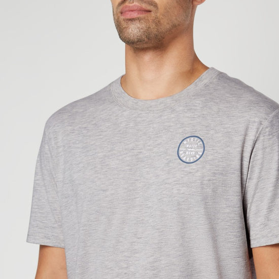 Mystic Boarding Tee December Sky Melee