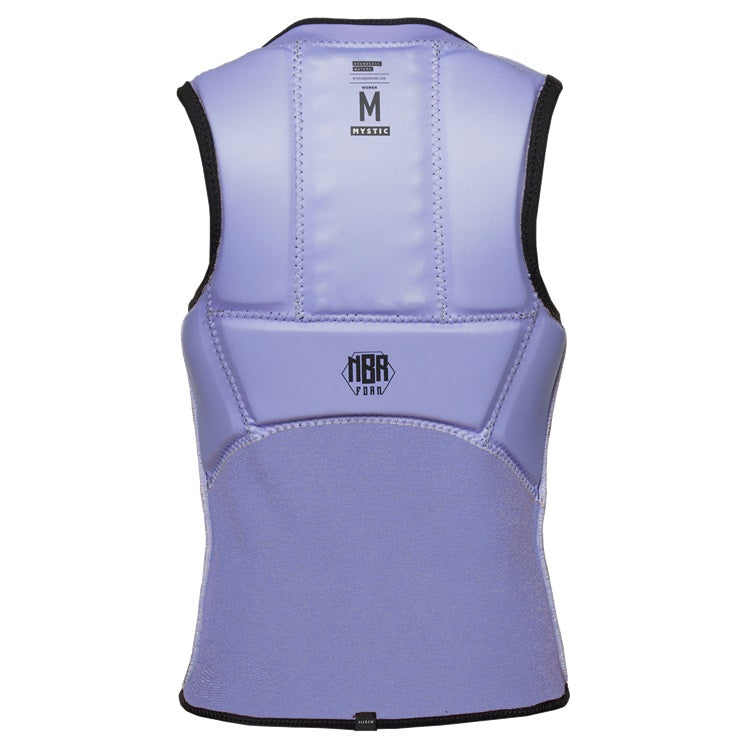 Mystic Ruby Impact Vest Fzip Women Black Purple