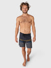 Brunotti Paitor-Stripe Men Boardshort Graphite Blue
