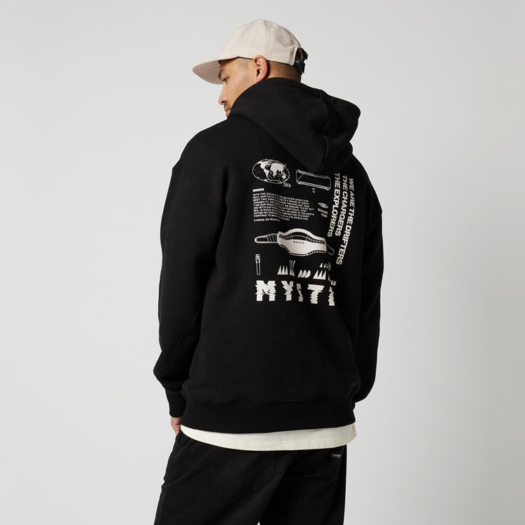 Mystic Tactic Hood Sweat Black