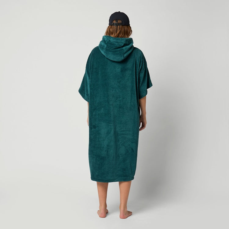 Mystic Poncho Corduroy Teal