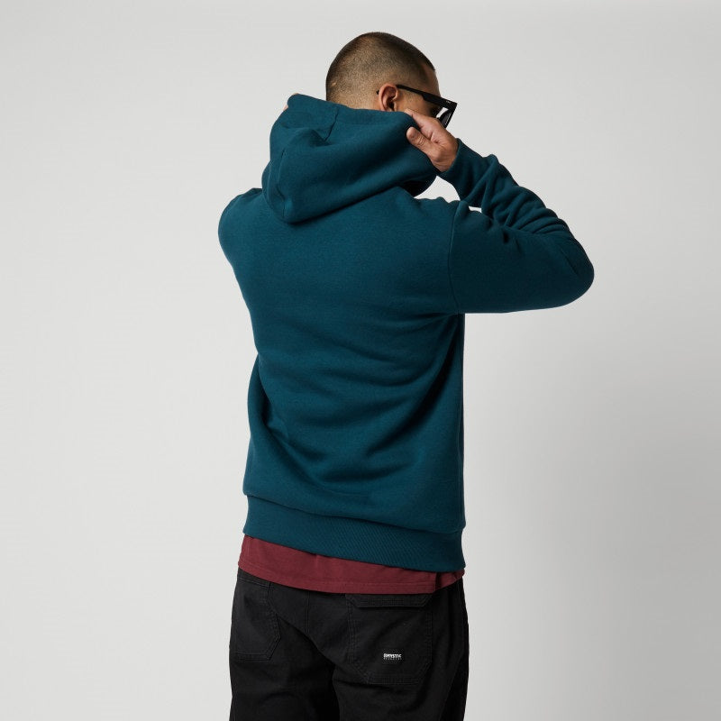 Mystic Icon Hood Sweat Ocean Green