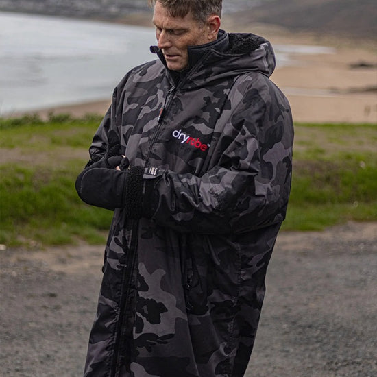 Dryrobe Advance LS Poncho Camouflage Black